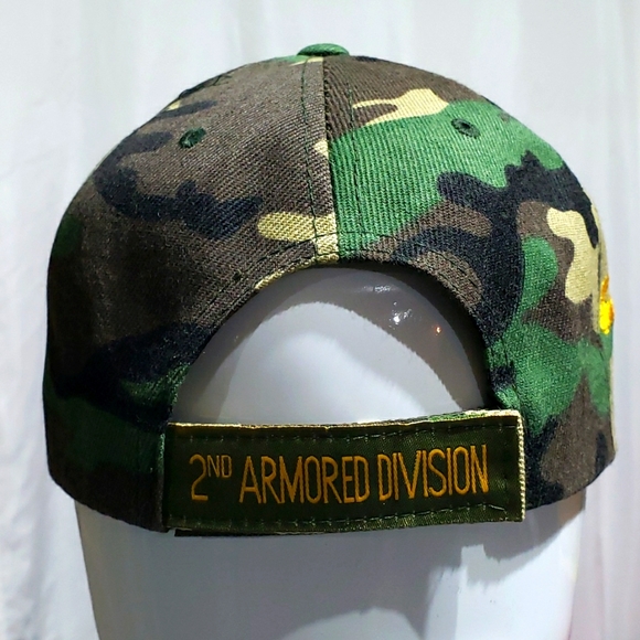 Military ARMY 2nd Armored Division Hat - Picture 4 of 4